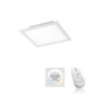 Preview: JUST LIGHT FLAT LED Deckenleuchte Steuerbare Lichtfarbe 17W Weiß 14530-16