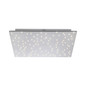 Preview: JUST LIGHT SPARKLE LED Deckenleuchte Steuerbare Lichtfarbe 18W Silber 14671-55