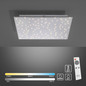 Preview: JUST LIGHT SPARKLE LED Deckenleuchte Steuerbare Lichtfarbe 18W Silber 14671-55