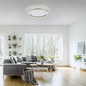 Preview: JUST LIGHT RITUS LED Deckenleuchte Warmweiss 20W Silber/Weiß 15391-95