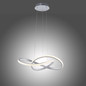 Preview: JUST LIGHT MARIA LED Pendelleuchte Warmweiss 25W Silber/Weiß 15402-95