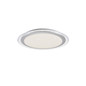 Preview: JUST LIGHT CYBA LED Deckenleuchte Steuerbare Lichtfarbe 19W Silber/Weiß 9-8cm 15411-21