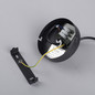 Preview: JUST LIGHT ZEA Pendelleuchte E27 max.25W Schwarz/Rauchfarben 15420-18