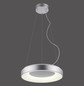 Preview: JUST LIGHT KETO ANIKA LED Pendelleuchte Steuerbare Lichtfarbe 26,5W Silber/Weiß 60-120cm 17075-21