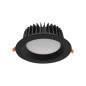 Preview: Kanlux Downlight, Einbauleuchte TIBERI PRO LED Schwarz IP44/20 35671