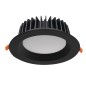 Preview: Kanlux Downlight, Einbauleuchte TIBERI PRO LED Schwarz IP44/20 35675