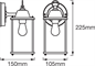 Preview: Ledvance Endura Classic Lantern Sq S E27 Bk 4058075206625