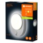 Preview: LEDVANCE Endura Style Disc LED Wandleuchte 24cm 8W warmweiss Bewegungsmelder IP44 grau 4058075564145