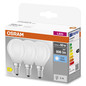 Preview: 3er Pack OSRAM LED Lampe BASE CLASSIC P 5.5W 840 Frosted E14 Neutralweiss 4058075592612