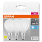 Preview: 3er Pack OSRAM LED Lampe BASE CLASSIC P 5.5W 840 Frosted E14 Neutralweiss 4058075592612