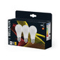 Preview: 3er Pack BELLALUX LED Lampe CLA 8W 827 Frosted E27 Warmweiss 4058075595422