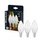 Preview: 3er Pack BELLALUX LED Lampe CLB 4.9W 827 Frosted E14 Warmweiss 4058075595507