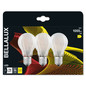 Preview: 3er Pack BELLALUX LED Lampe CLA 7.5W 827 Frosted E27 Warmweiss 4058075606333