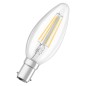 Preview: OSRAM LED Kerzenlampe Retrofit B15d 4W 470lm warmweiss 2700K wie 40W