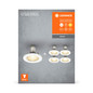 Preview: LEDVANCE LED Spot SPOT SET RECESS GU10 5x2.6W GU10 White Warmweiss 4058075711037