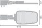 Preview: LEDVANCE STREETLIGHT AREA MEDIUM Straßenleuchte RV20ST 65W 727 8450lm 2700K warmweiss IP66 4058075725171