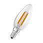 Preview: LEDVANCE LED CLASSIC B EEK B 2.5W 827 klar E14 Lampe 470lm 2700K warmweiss wie 40W 4058075747821