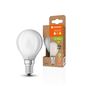 Preview: LEDVANCE LED CLASSIC EEK C 2.9W 827 gefrostet E14 Lampe 470lm 2700K warmweiss wie 40W dimmbar 4058075747845