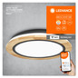 Preview: LEDVANCE LED Deckenleuchte Smart+ Orbis Ceiling Wood 40cm TW Dimmbar Tunable White, Kalt-zu-Warm-Farbwechsel 4058075754751