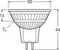 Preview: LEDVANCE LED Reflektor MR16 5W 927 GU5.3 Spot, Strahler 350lm 2700K warmweiss wie 35W dimmbar 4058075757684