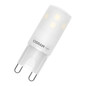 Preview: OSRAM LED Lampe PIN G9 1.9W 827 Frosted G9 Warmweiss 4058075757943