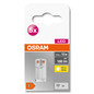 Preview: 5er Pack OSRAM LED Lampe BASE PIN G4 12 V 0.9W 827 Clear G4 Warmweiss 4058075758001