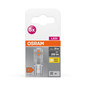 Preview: 5er Pack OSRAM LED Lampe BASE PIN G9 1.9W 827 Clear G9 Warmweiss 4058075758049