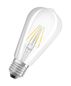 Preview: LEDVANCE LED CLASSIC EDISON CRI90 5.8W/4000 K E27 Lampe 806lm 4000K neutralweiss wie 60W dimmbar 4058075758124