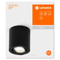 Preview: LEDVANCE Deckenleuchte SPOT SURFACE Round GU10 Black 4058075758629