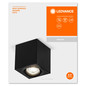 Preview: LEDVANCE Deckenleuchte SPOT SURFACE Square GU10 Black 4058075758681