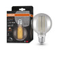 Preview: OSRAM LED Lampe Vintage 1906 CLASSIC SLIM Filament Globe 11W 818 Smoke E27 Dimmbar Warmweiss 4058075761353