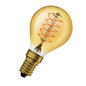 Preview: OSRAM LED Lampe Vintage 1906 CLASSIC A,B,P SLIM Filament 3.4W 822 Gold E14 Dimmbar Warmweiss 4058075761438