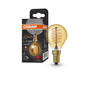 Preview: OSRAM LED Lampe Vintage 1906 CLASSIC A,B,P SLIM Filament 3.4W 822 Gold E14 Dimmbar Warmweiss 4058075761438