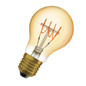 Preview: OSRAM LED Lampe Vintage 1906 CLASSIC A,B,P SLIM Filament 4.8W 822 Gold E27 Dimmbar Warmweiss 4058075761452