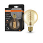 Preview: OSRAM LED Lampe Vintage 1906 CLASSIC SLIM Filament Globe 4.8W 822 Gold E27 Dimmbar Warmweiss 4058075761612