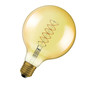 Preview: OSRAM LED Lampe Vintage 1906 CLASSIC SLIM Filament Globe 4.8W 822 Gold E27 Dimmbar Warmweiss 4058075761650