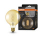 Preview: OSRAM LED Lampe Vintage 1906 CLASSIC SLIM Filament Globe 4.8W 822 Gold E27 Dimmbar Warmweiss 4058075761650