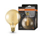 Preview: OSRAM LED Lampe Vintage 1906 CLASSIC SLIM Filament Globe 4.8W 822 Gold E27 Dimmbar Warmweiss 4058075761650