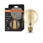 Preview: OSRAM LED Lampe Vintage 1906 CLASSIC SLIM Filament Globe 5.8W 822 Gold E27 Dimmbar Warmweiss 4058075761759