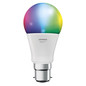 Preview: LEDVANCE LED Lampe SMART+ WiFi Classic Multicolour 230V RGBW FR B22D SINGLE PACK Dimmbar RGBTW Farbwechsel / steuerbare Lichtfarbe 4058075778474