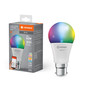 Preview: LEDVANCE LED Lampe SMART+ WiFi Classic Multicolour 230V RGBW FR B22D SINGLE PACK Dimmbar RGBTW Farbwechsel / steuerbare Lichtfarbe 4058075778474