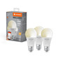 Preview: 3er Pack LEDVANCE LED Lampe SMART+ WiFi Classic 230V FR E27 TRIPLE PACK Dimmbar Warmweiss 4058075778818