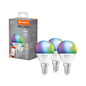 Preview: 3er Pack LEDVANCE LED Lampe SMART+ WiFi Mini Bulb Multicolour 230V RGBW FR E14 TRIPLE PACK Dimmbar RGBTW Farbwechsel / steuerbare Lichtfarbe 4058075779136