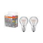 Preview: 2er Pack OSRAM LED Lampe BASE CLASSIC A 5.9W 827 E27 Warmweiss 4058075779983