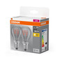 Preview: 2er Pack OSRAM LED Lampe BASE CLASSIC A 5.9W 827 E27 Warmweiss 4058075779983