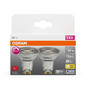 Preview: 2er Pack OSRAM LED Spot, Strahler SUPERSTAR PAR16 3.4W 927 GU10 Dimmbar Warmweiss 4058075797574