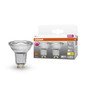 Preview: 2er Pack OSRAM LED Spot, Strahler SUPERSTAR PAR16 4.5W 927 GU10 Dimmbar Warmweiss 4058075797901