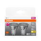 Preview: 2er Pack OSRAM LED Spot, Strahler SUPERSTAR PAR16 4.5W 927 GU10 Dimmbar Warmweiss 4058075797901