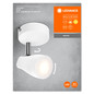 Preview: LEDVANCE LED Spot SPOT PEAR WHITE 1 x 4.3W 2700K GU10 Warmweiss 4058075826410