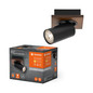 Preview: LEDVANCE LED Deckenleuchte DECOR SPOT MERCURY BLACK 1x3.4W 927 DIM Dimmbar Warmweiss 4058075828049